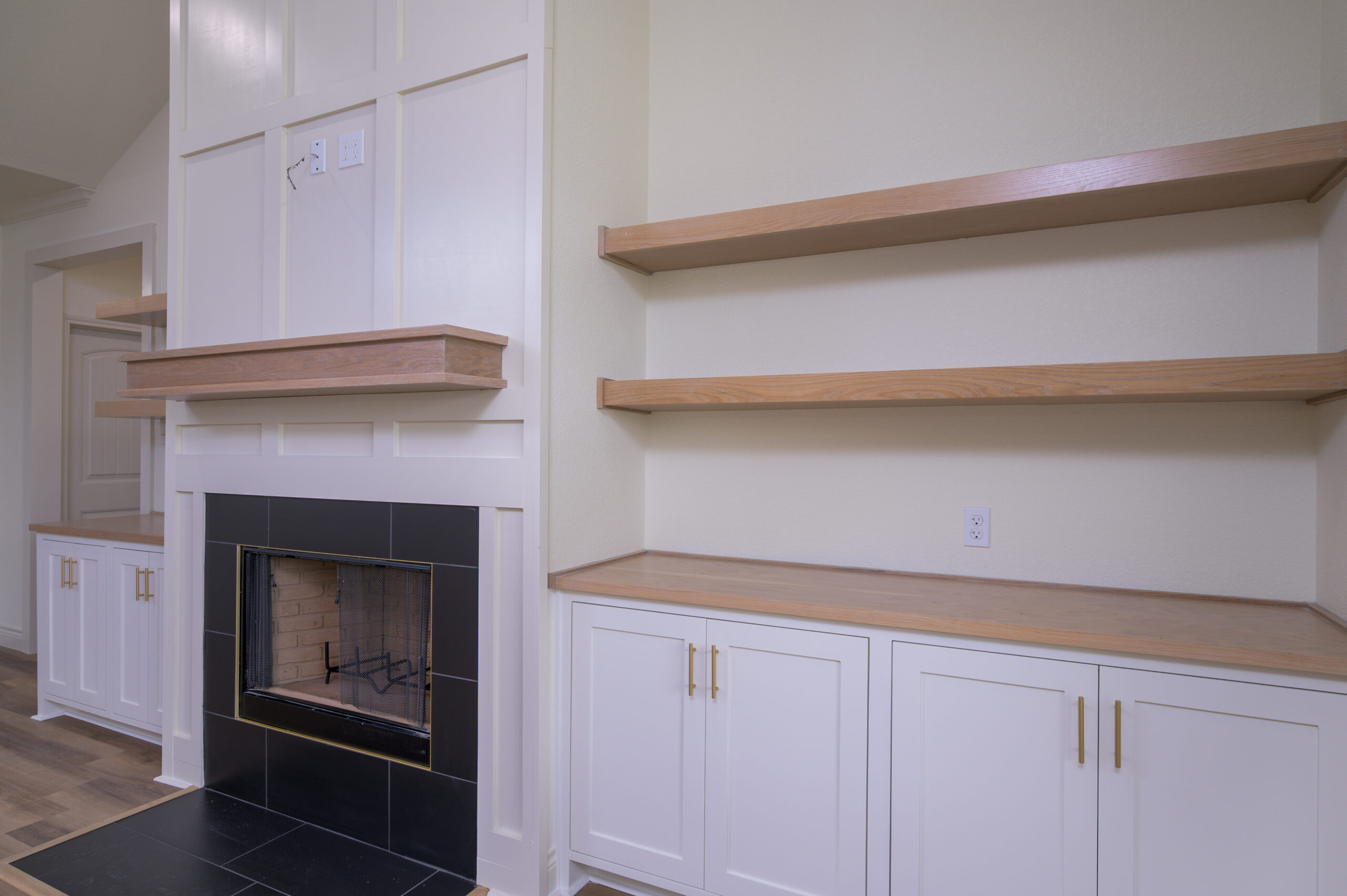 Fireplace built-in